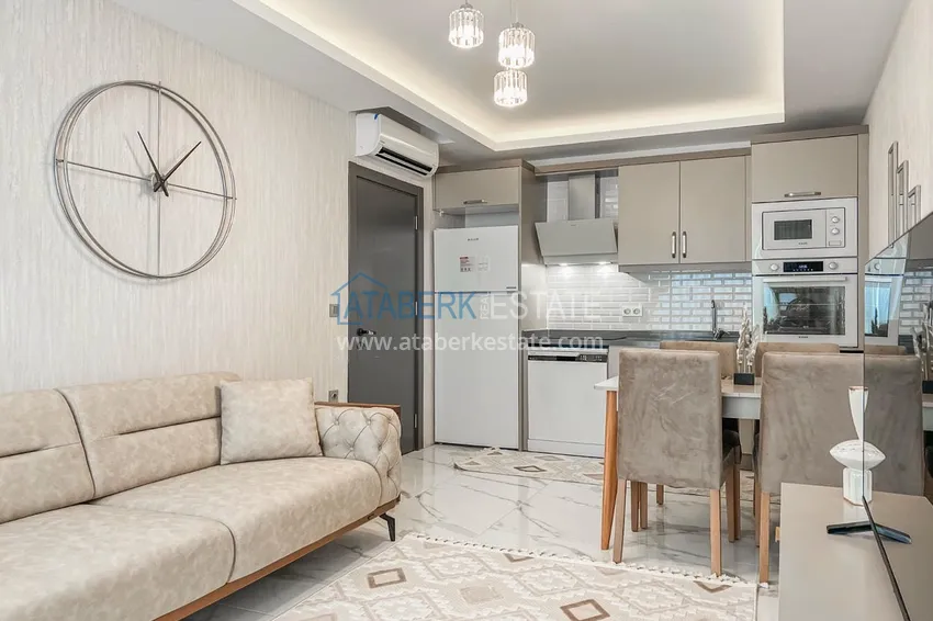 Purchase  2+1 apartment in Alanya, Mahmutlar district - new furniture and sea view 3 