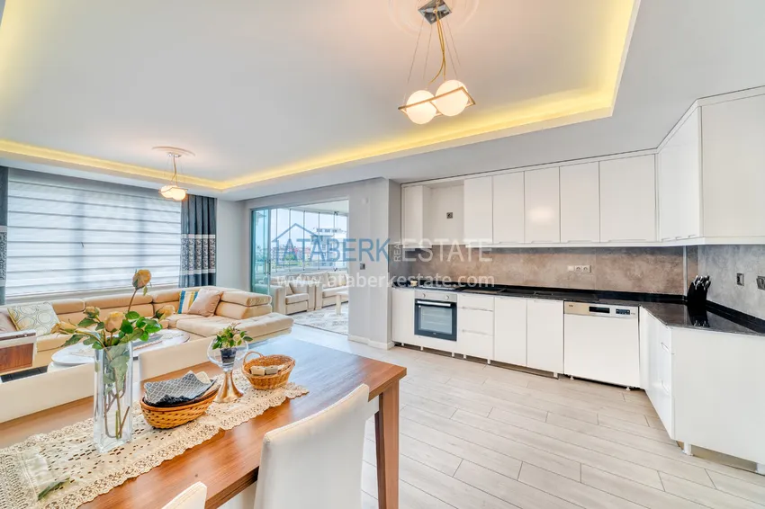 Purchase  4+1 duplex in Alanya, Oba district - furnished penthouse for a residence permit 3 