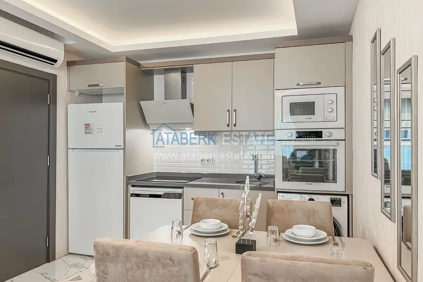 Purchase  2+1 apartment in Alanya, Mahmutlar district - new furniture and sea view 4 