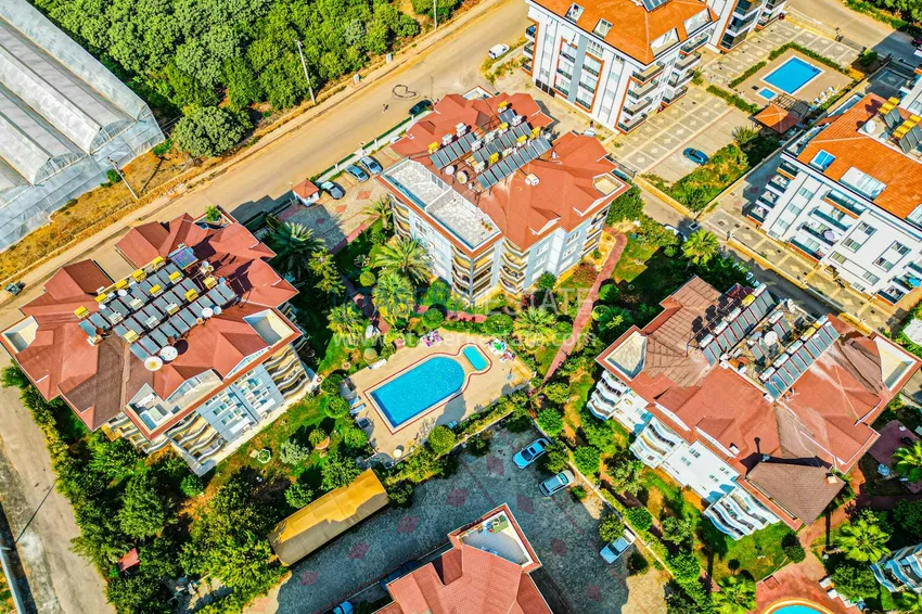 4+1 duplex in Alanya, Oba district - furnished penthouse for a residence permit 5 