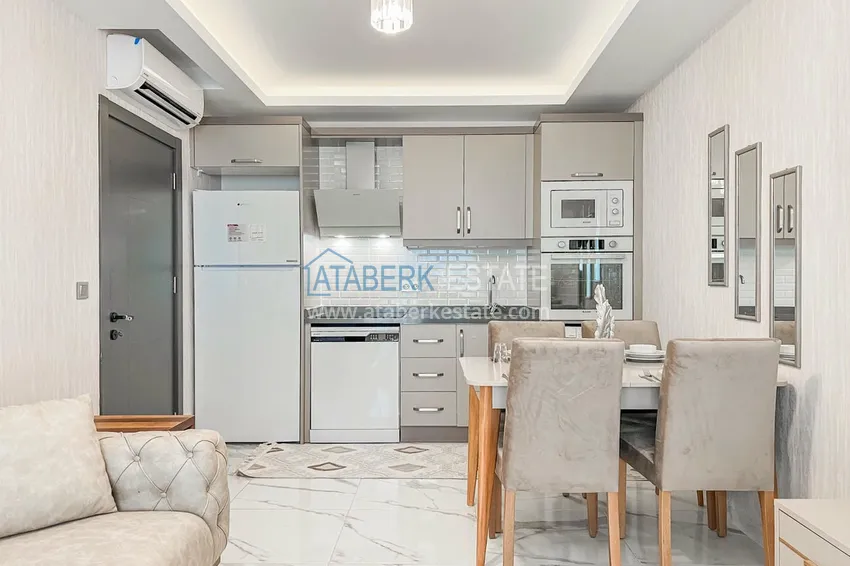 Purchase  2+1 apartment in Alanya, Mahmutlar district - new furniture and sea view 5 