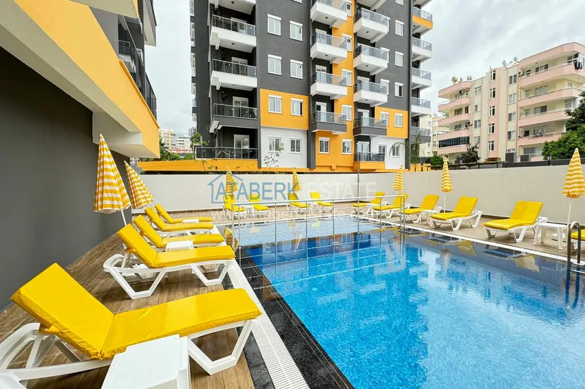 2+1 apartment in Alanya, Mahmutlar district - new furniture and sea view 6 