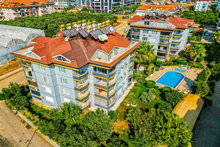 4+1 duplex in Alanya, Oba district - furnished penthouse for a residence permit 6 
