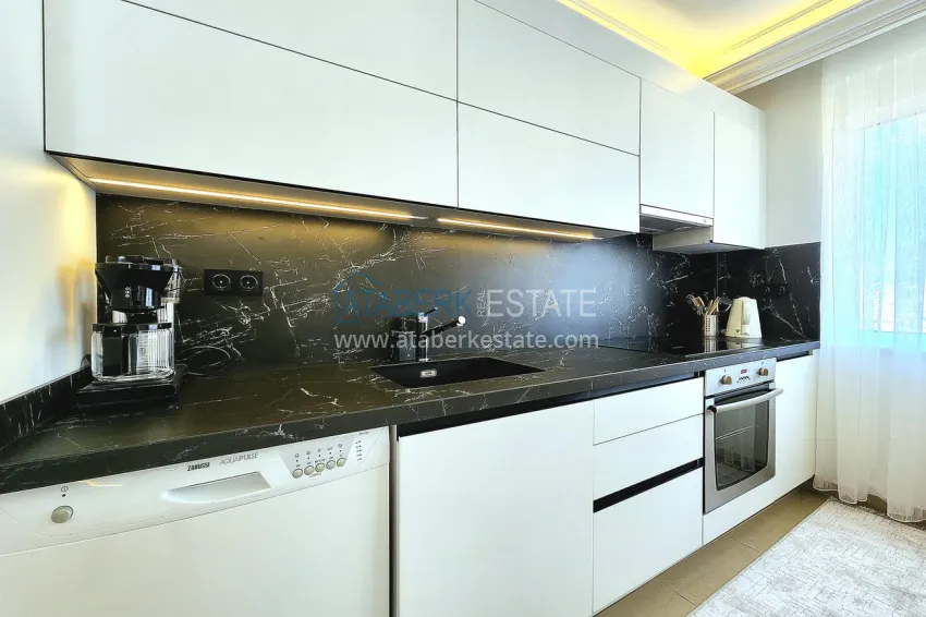 Purchase 2+1 apartment with panoramic views in Cikcilli - furnished, renovated 8 