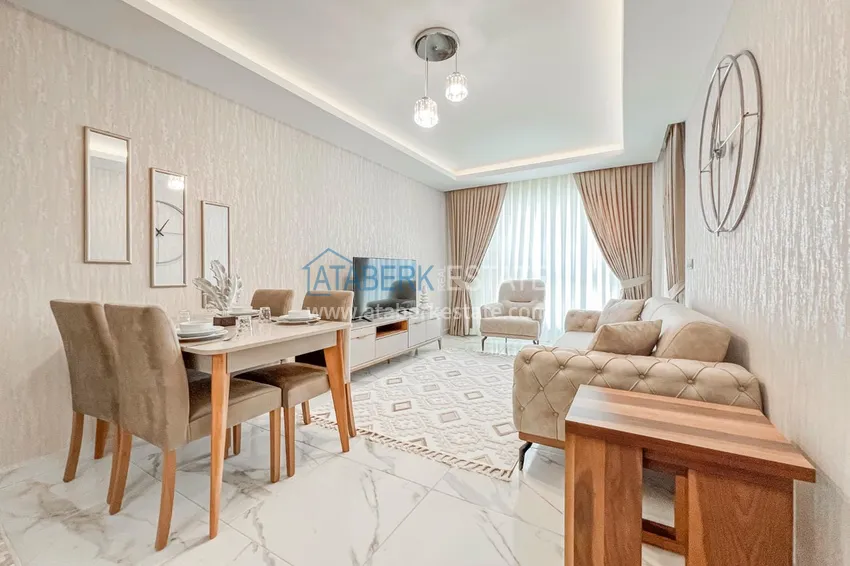 Purchase  2+1 apartment in Alanya, Mahmutlar district - new furniture and sea view 8 