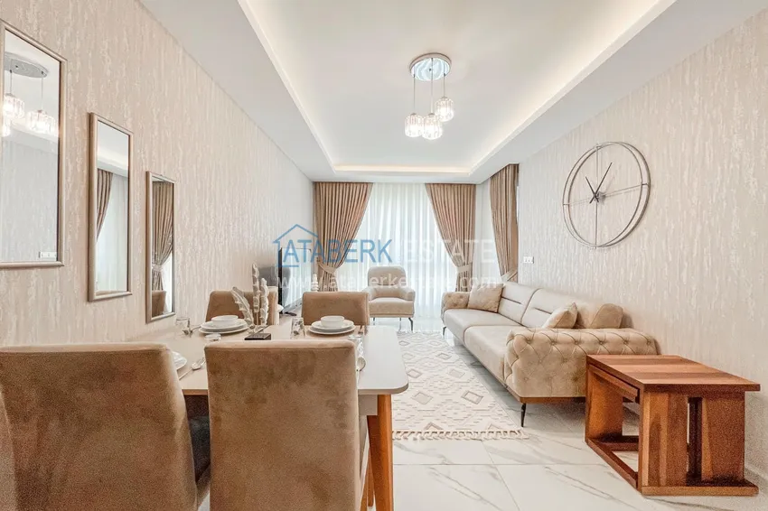 Purchase  2+1 apartment in Alanya, Mahmutlar district - new furniture and sea view 9 