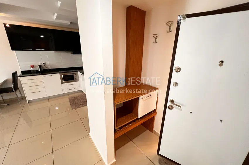 Purchase  Furnished 1+1 apartment in Alanya, Cikcilli - property for residence permit and citizenship 2 