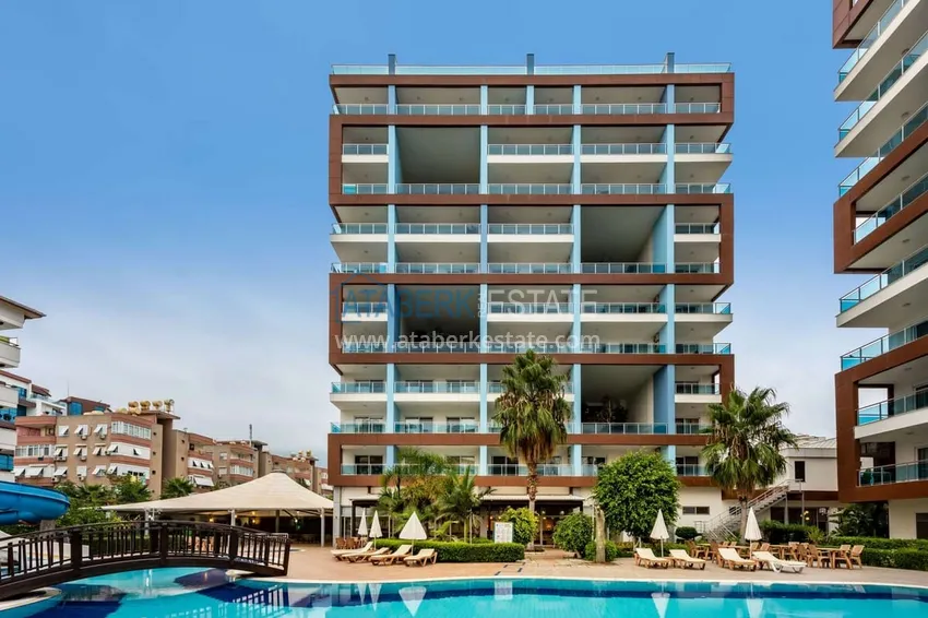 Furnished 1+1 apartment in Alanya, Cikcilli - property for residence permit and citizenship 3 