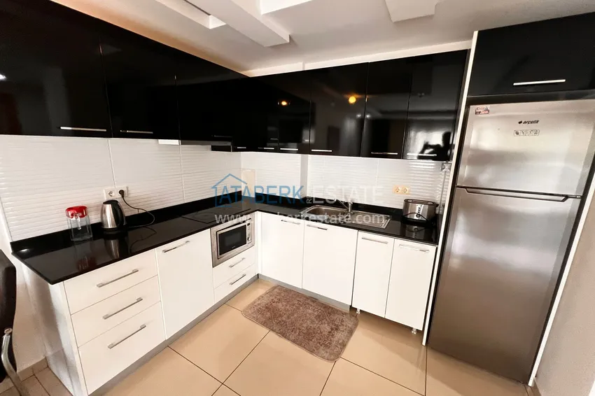 Purchase  Furnished 1+1 apartment in Alanya, Cikcilli - property for residence permit and citizenship 4 