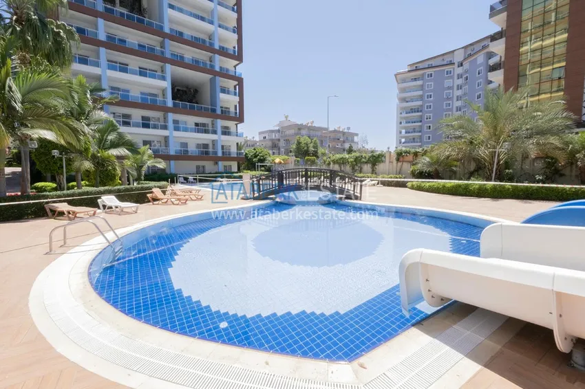 Furnished 1+1 apartment in Alanya, Cikcilli - property for residence permit and citizenship 5 