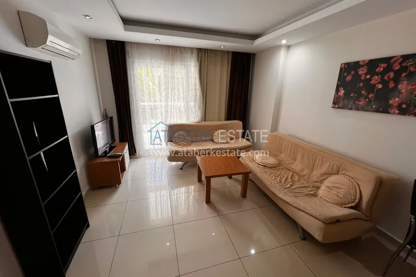 Purchase  Furnished 1+1 apartment in Alanya, Cikcilli - property for residence permit and citizenship 6 
