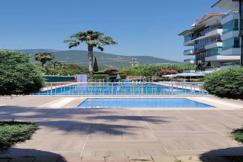 Furnished 2+1 apartment in Kestel - Dim Tea view and great location 7 