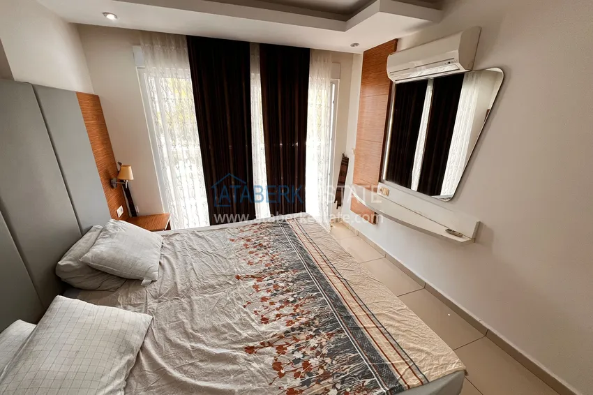Purchase  Furnished 1+1 apartment in Alanya, Cikcilli - property for residence permit and citizenship 8 