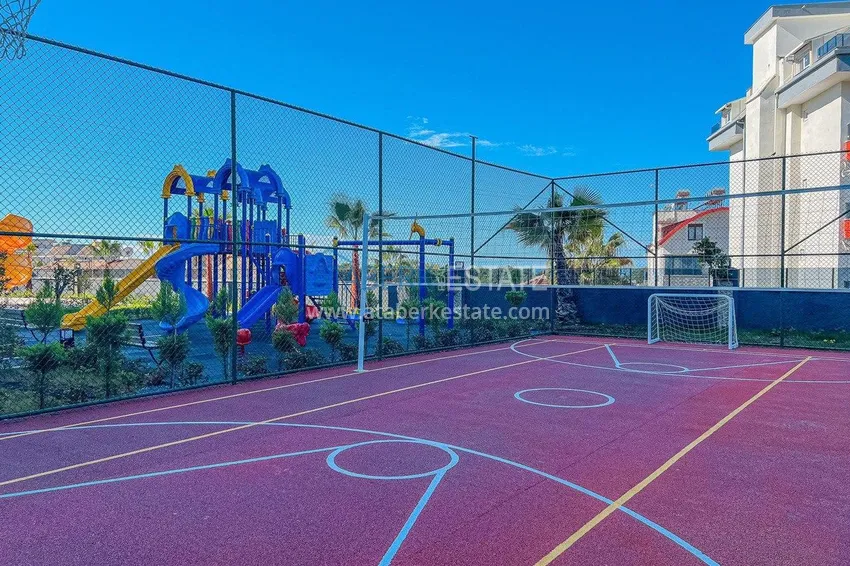 Finished apartment with sea view — Alanya, Avsallar district 13 