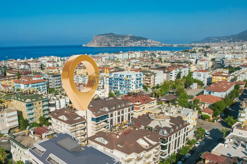 4+1 duplex in Oba — real estate in Alanya for residence permit and citizenship 1 
