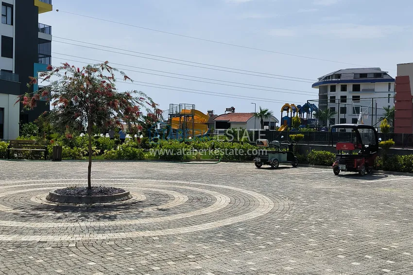 Finished apartment with sea view — Alanya, Avsallar district 21 