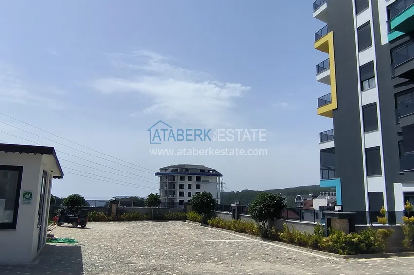 Finished apartment with sea view — Alanya, Avsallar district 23 