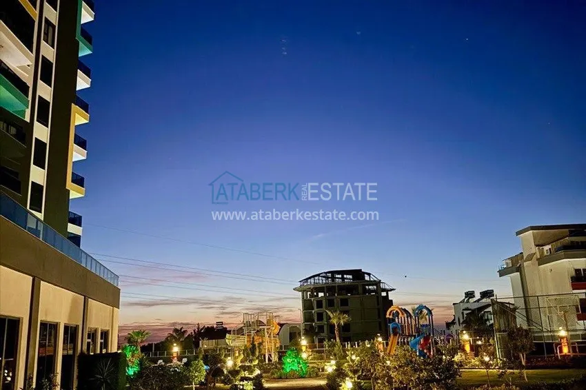 Finished apartment with sea view — Alanya, Avsallar district 24 