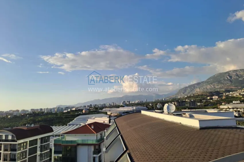Purchase 3+1 duplex penthouse in Kargicak - with panoramic views and designer redevelopment 33