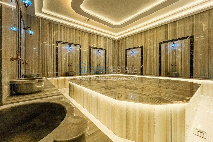 Finished apartment with sea view — Alanya, Avsallar district 37 