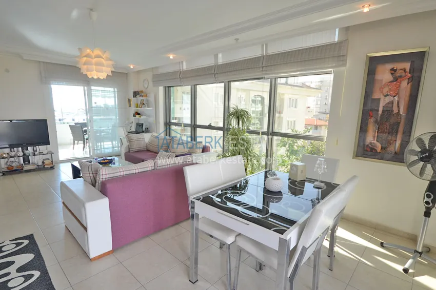 Purchase 2+1 apartment in Alanya, Oba district — furnished in a condominium complex 5