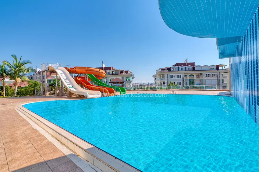 2+1 apartment in Alanya, Oba district — furnished in a condominium complex 8