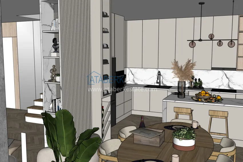 Purchase Luxury real estate for citizenship and residence permit in Alanya - 3+1 villa with private pool in a mountainous area in Bektash 3 