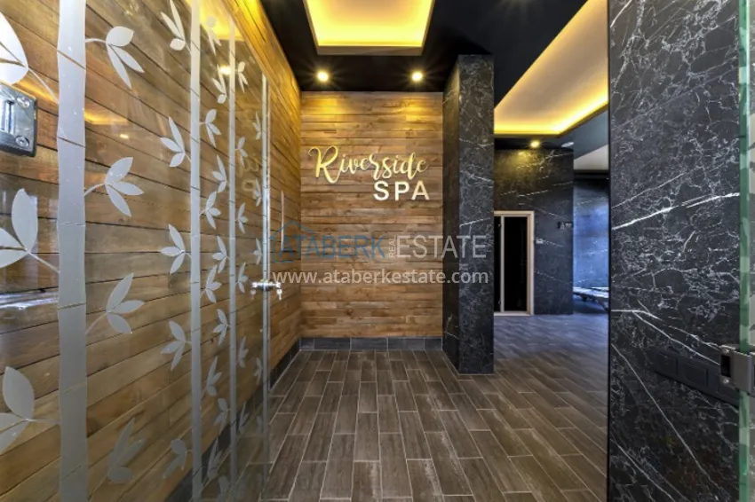 3+1 apartment in Alanya, Oba district - single-level layout and citizenship 19 