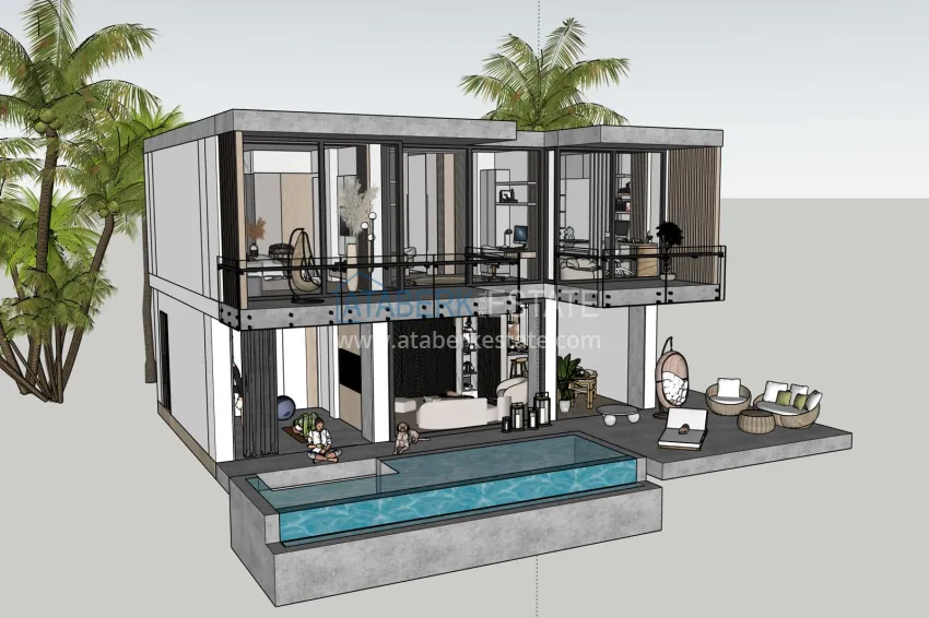 Buy cheap Luxury real estate for citizenship and residence permit in Alanya - 3+1 villa with private pool in a mountainous area in Bektash 1 