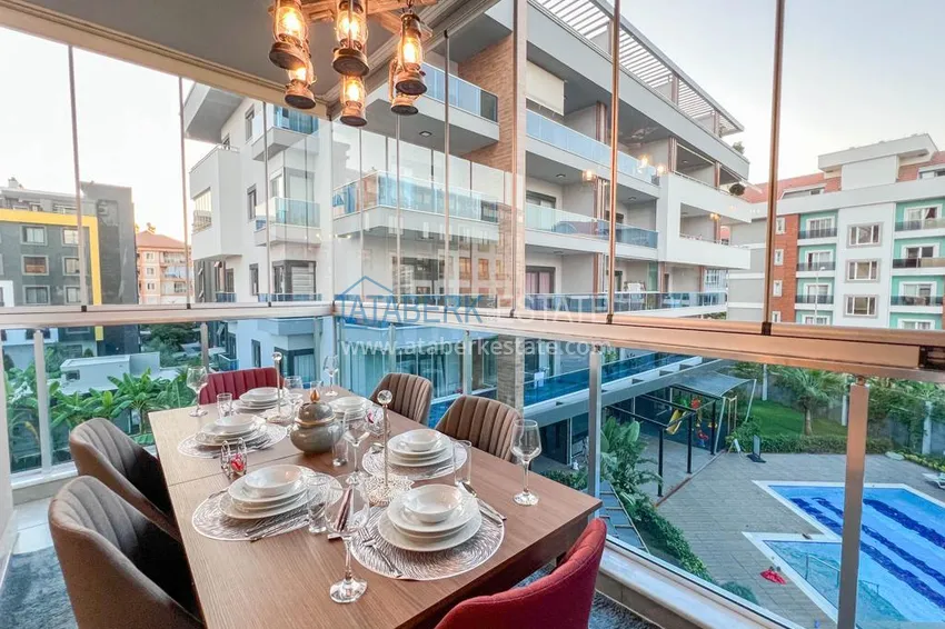 Purchase 3+1 apartment in Alanya, Oba district - single-level layout and citizenship 16 