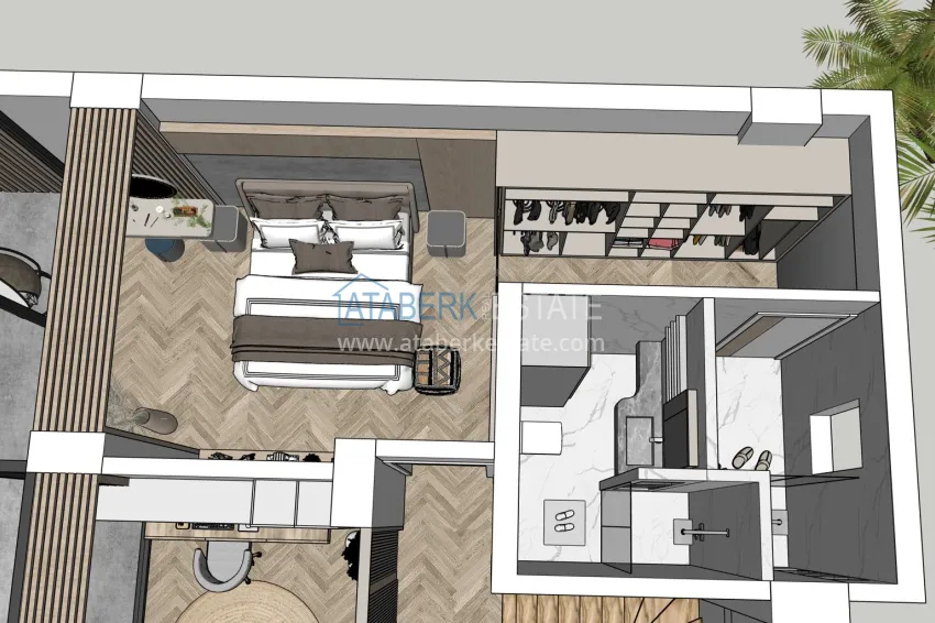 Buy cheap Luxury real estate for citizenship and residence permit in Alanya - 3+1 villa with private pool in a mountainous area in Bektash 5 