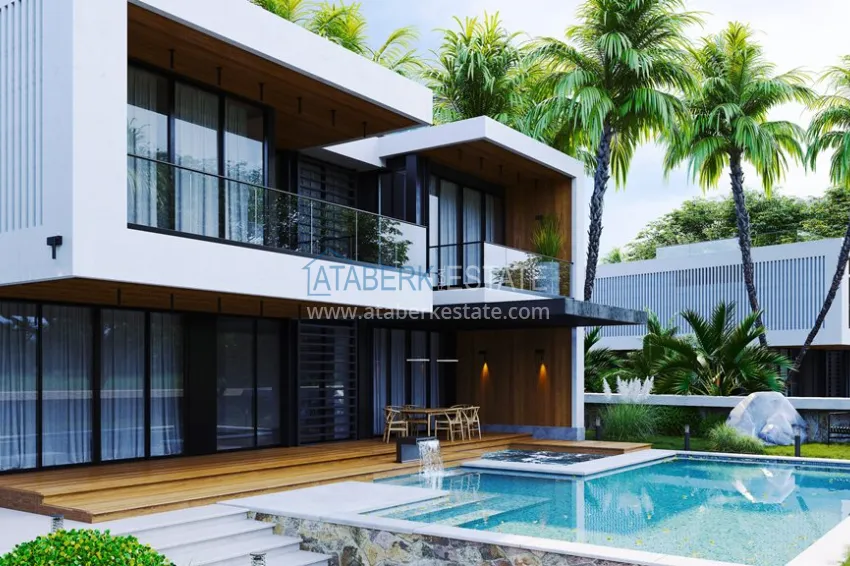 Luxury real estate for citizenship and residence permit in Alanya - 3+1 villa with private pool in a mountainous area in Bektash 7 