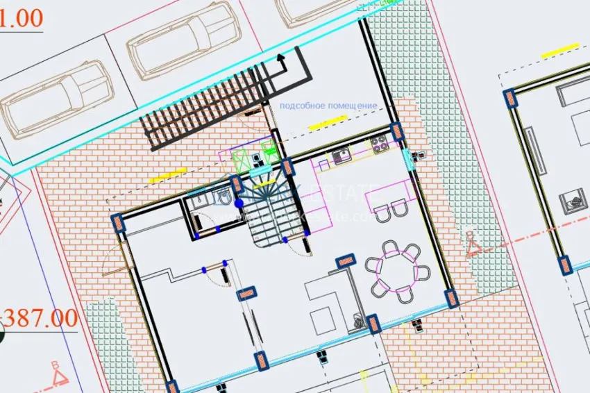 Buy cheap Luxury real estate for citizenship and residence permit in Alanya - 3+1 villa with private pool in a mountainous area in Bektash 8 