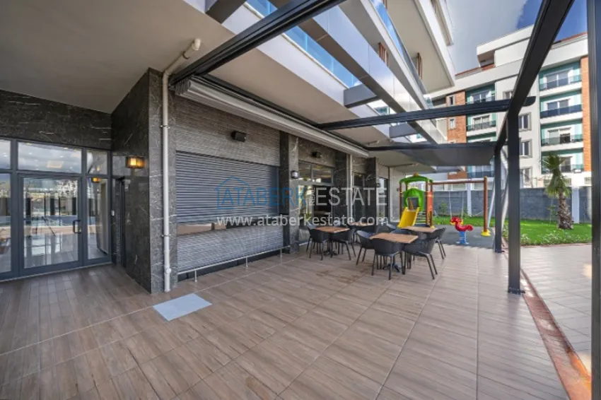 3+1 apartment in Alanya, Oba district - single-level layout and citizenship 9 