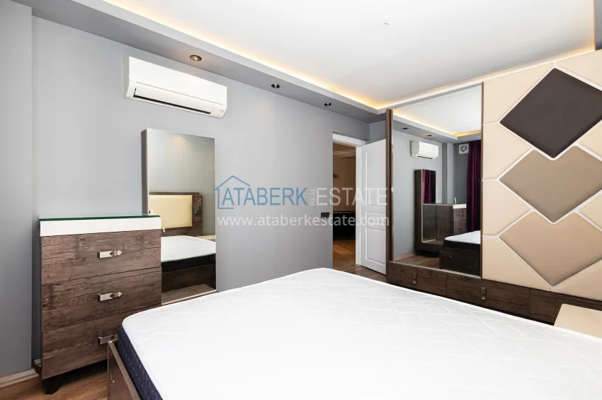 Purchase 2+1 apartment in Tosmur with sea view - a good offer with a spacious layout 14 