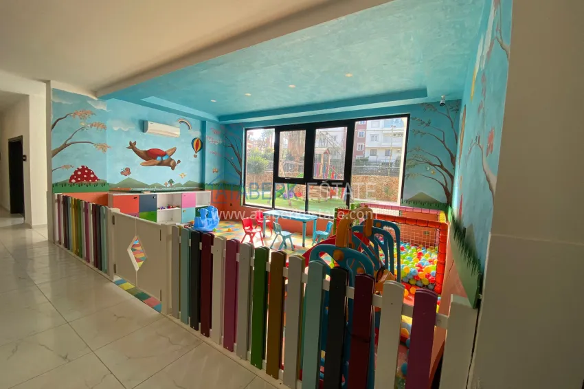 2+1 duplex in Alanya, Oba district - furnished penthouse 15 