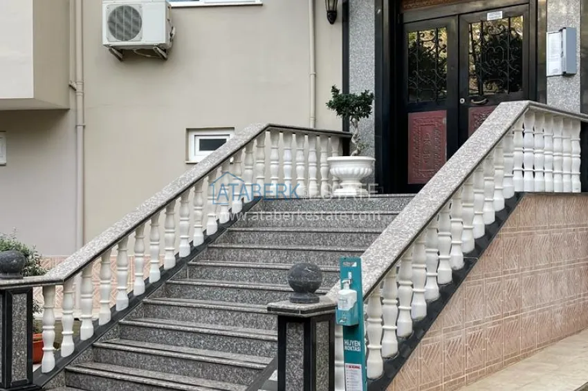 2+1 apartment with furniture and sea view in Cikcilli - property for a residence permit in Alanya 18 