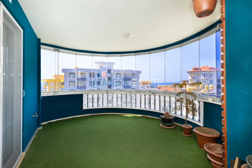 Purchase 2+1 apartment in Tosmur with sea view - a good offer with a spacious layout 18 