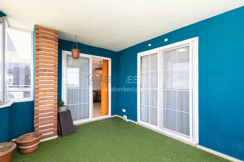 Purchase 2+1 apartment in Tosmur with sea view - a good offer with a spacious layout 20 