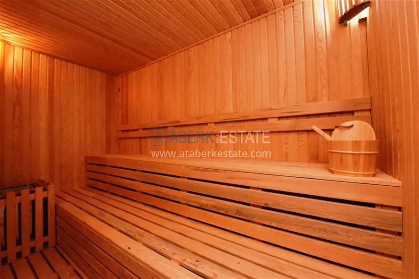 2+1 duplex in Alanya, Oba district - furnished penthouse 21 