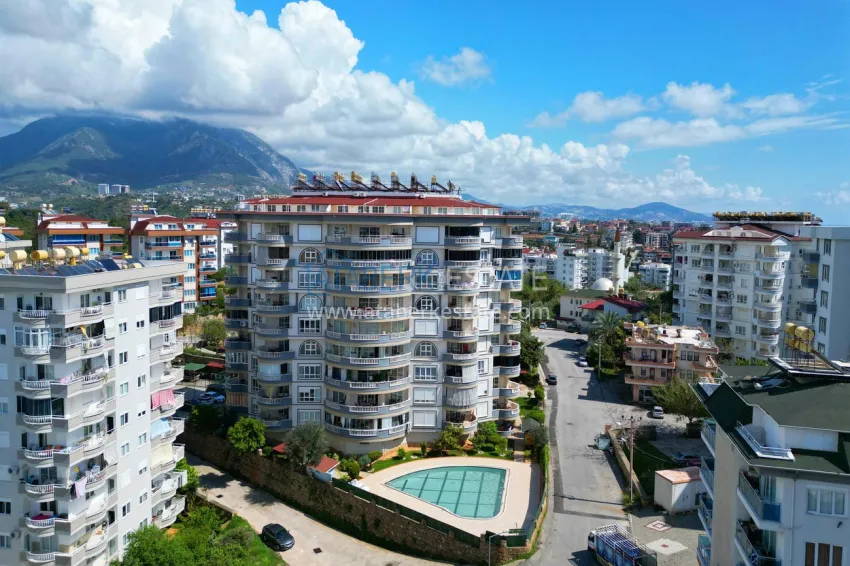 2+1 apartment in Tosmur with sea view - a good offer with a spacious layout 3 