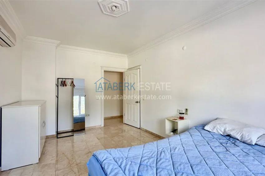 Purchase 2+1 apartment with furniture and sea view in Cikcilli - property for a residence permit in Alanya 5 