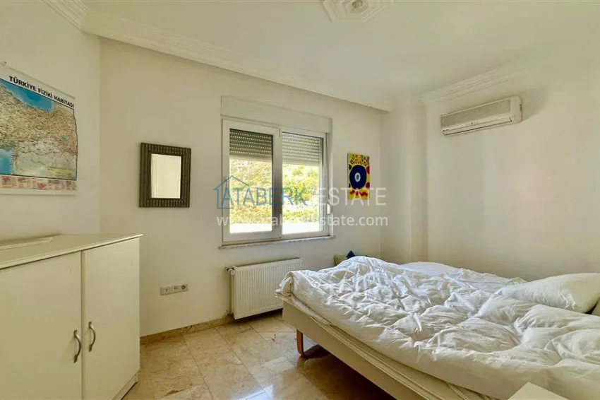 Purchase 2+1 apartment with furniture and sea view in Cikcilli - property for a residence permit in Alanya 6 