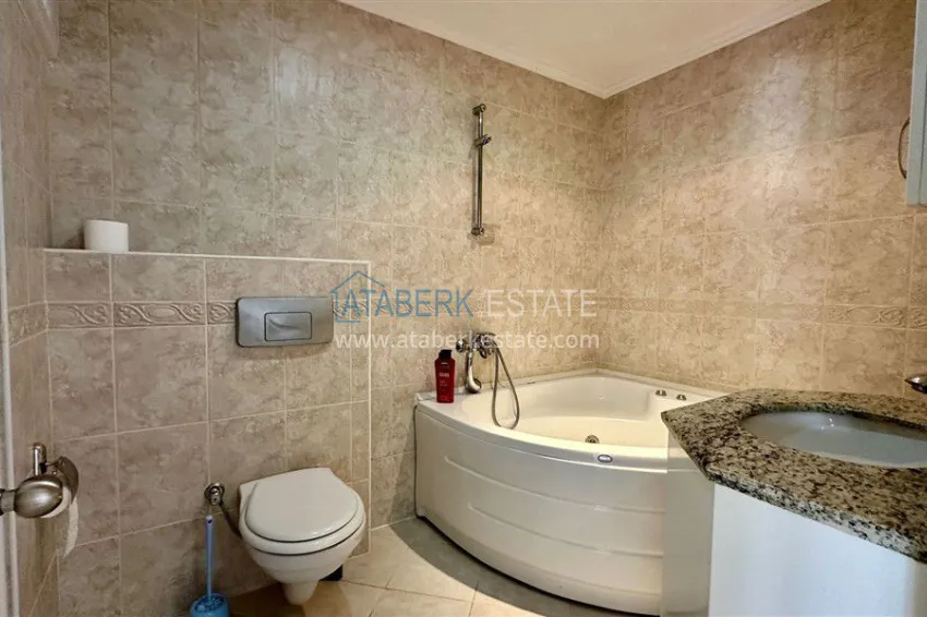 Purchase 2+1 apartment with furniture and sea view in Cikcilli - property for a residence permit in Alanya 8 