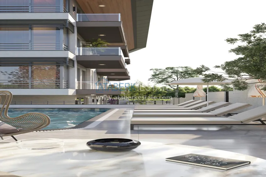 Modern chamber residence in Alanya - apartments from the developer with panoramic views 11 