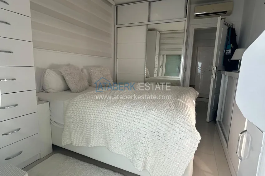 Purchase 1+1 apartment in Alanya, Oba — turnkey with a glazed balcony, near the sea 12