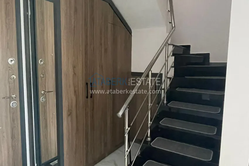 Purchase 2+1 duplex in Alanya, Oba — duplex penthouse with furniture, open mountain view 12 