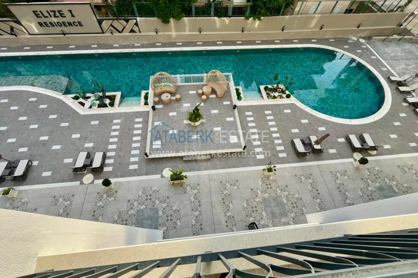 Purchase Finely finished apartment in the center of Alanya — Cleopatra beach area 13 