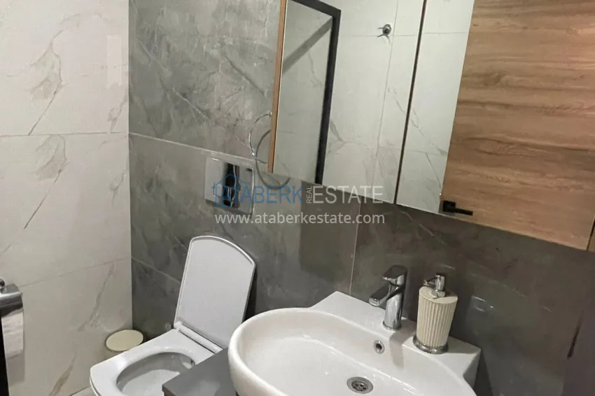 Purchase 2+1 duplex in Alanya, Oba — duplex penthouse with furniture, open mountain view 14 