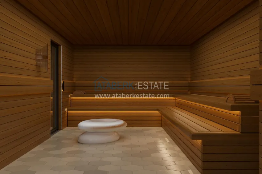 Modern chamber residence in Alanya - apartments from the developer with panoramic views 34 